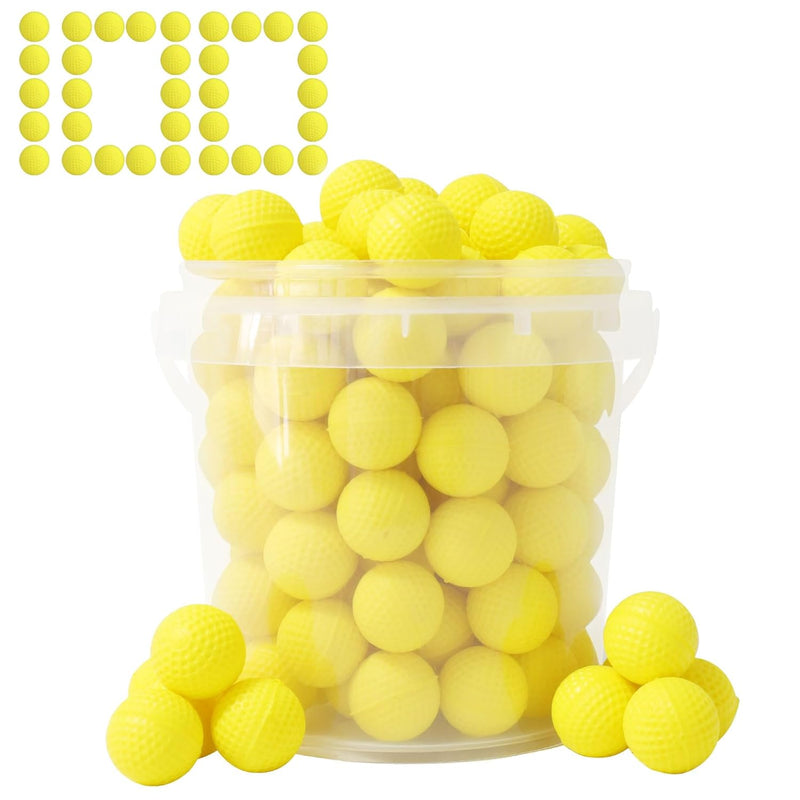 100 Rounds Refill Pack Balls Ammo Compatible With Nerf Rival Gun, Upgraded