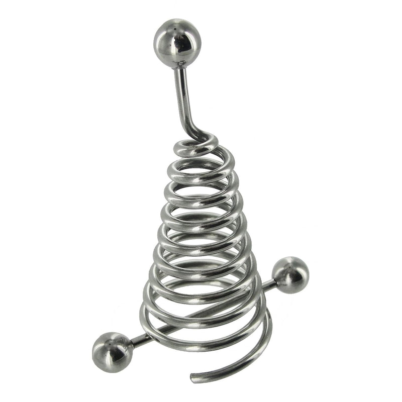 Stainless Steel Nipple Spiral Extender And Barbel