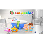 Musical Bathtime Playset - Plays Clips Of The ‘Bath Song’ - Features 2 Color Change Figures (Jj & Tomtom), 2 Toy Bath Squirters, Cleaning Cloth – Toys For Kids, Toddlers, And Preschoolers