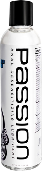 Anal Desensitizing Lube, 8.25 Fl Oz - Maximum StrengthNatural Water-Based Lubricant for Comfortable Use, Long-Lasting Formula, Non-Staining & Easy to Clean