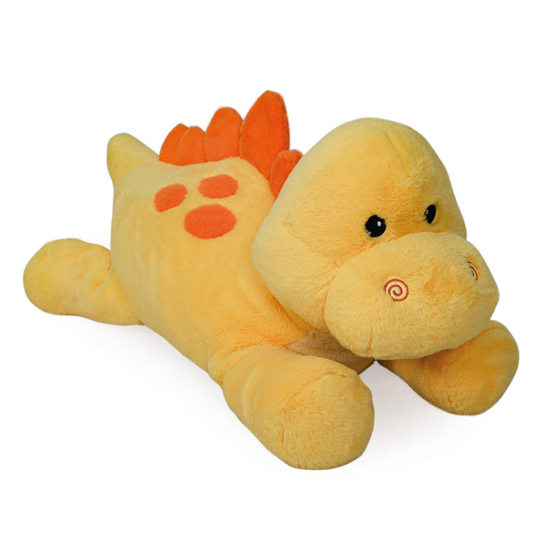 25" 4 Pounds Yellow Dinosaur Weighted Stuffed Animals Weighted Stuffed Animal