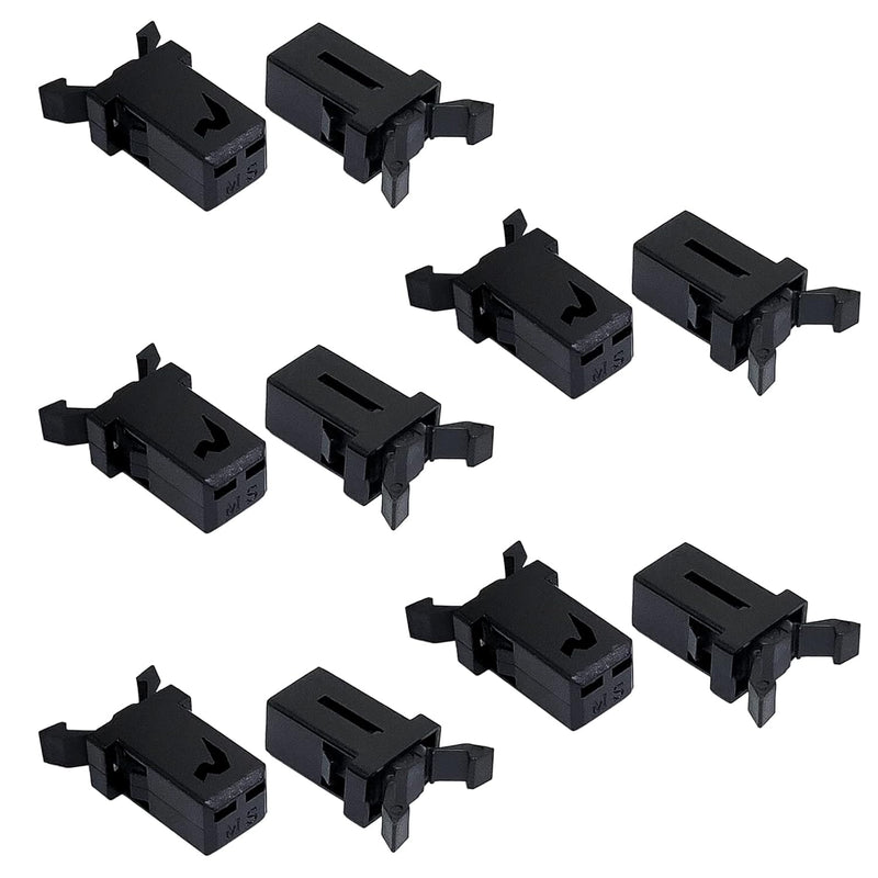 10Pcs Plastic Lid Bin Latch Lock Spare Repair Replacement Compatible W/Brabantia