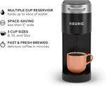 K-Slim Single Serve K-Cup Pod Coffee Maker, Multistream Technology, 3 Brew Sizes, Slim and Sleek Design, 46oz Removable Reservoir, Black