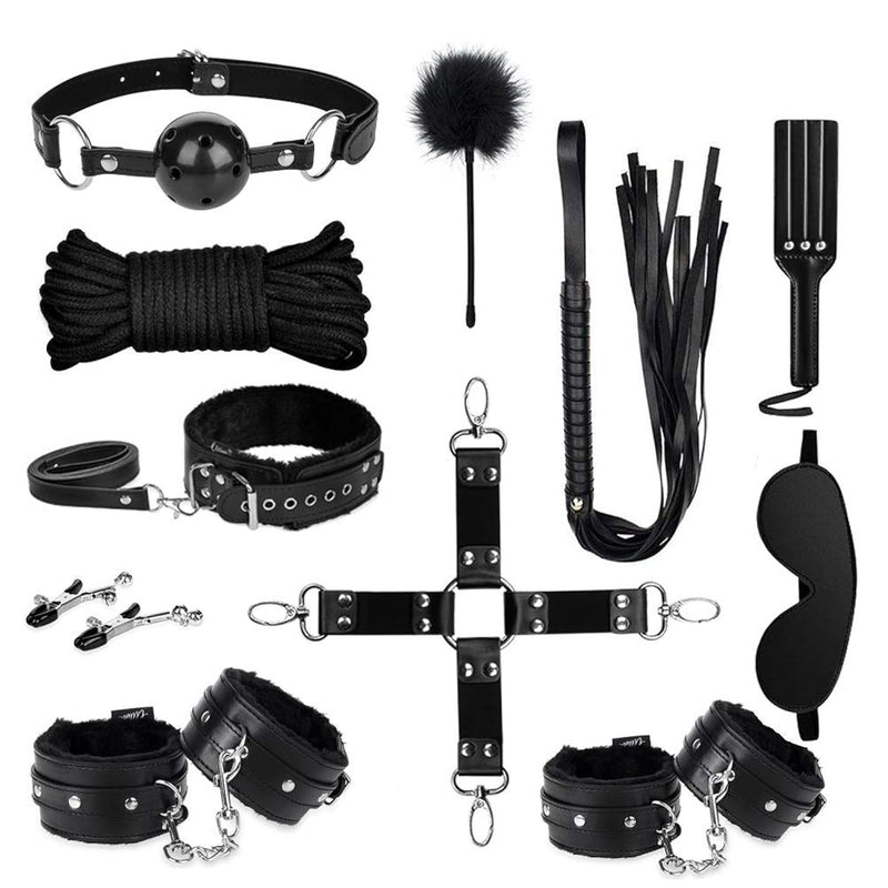 Bondage For Sex 11 Pcs Bdsm Leather Bondage Sets Restraint Kits For Women And Couples