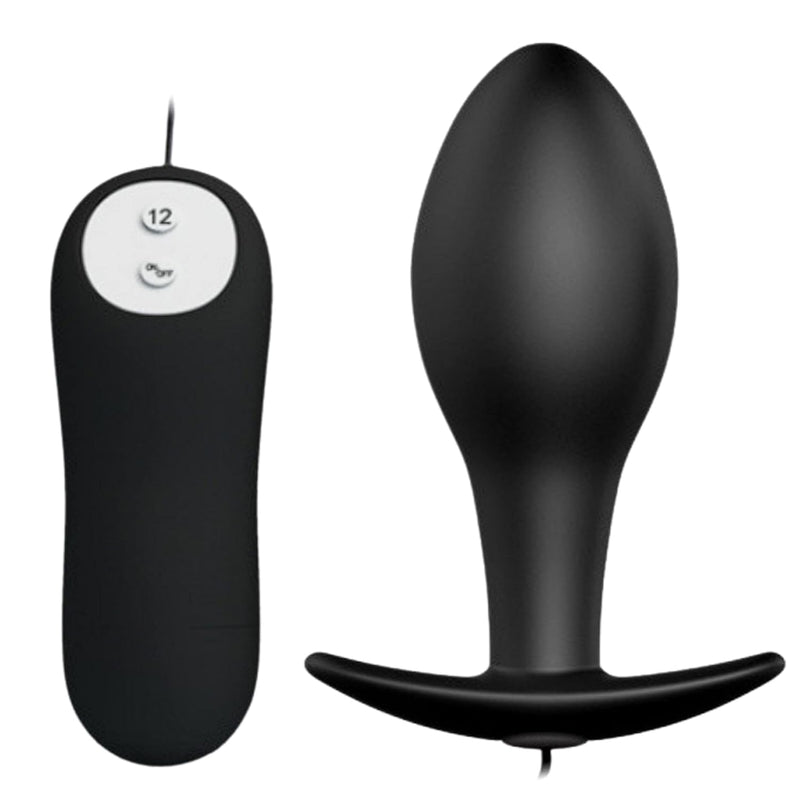 Cheery Vibrating Butt Plug With12 Frequency Special Anal Stimulation | Remote Control Anal Plug Masturbation Device | Vibrating Anal Plug For Couple, Men, Women