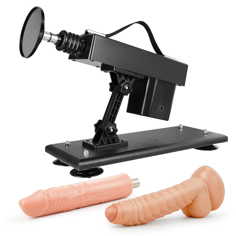 Sex Machine,Automatic Thrusting Dildo Machine With 3Xlr Dildo And Suction Cup Attahcments,Adjustable Sex Toys For Women Men And Couples