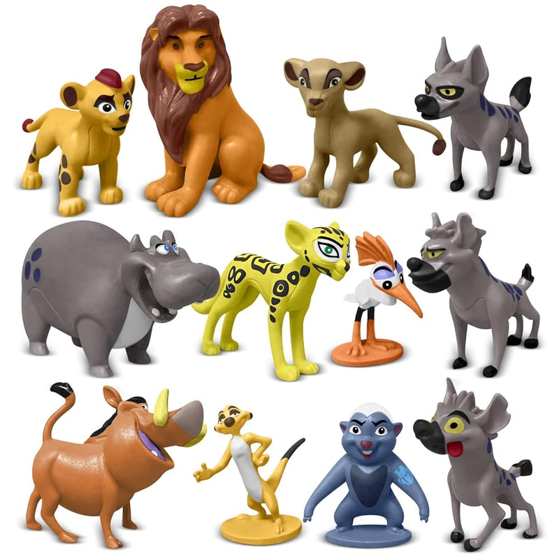 12 Pc Mini Animal Action Figures, Collectible Toys For Kids, Perfect For Ca