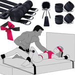 Sex Toys Bondage BDSM Restraints, Couples Sex Toys Bondage Restraints BDSM Kit, 75'' Adjustable Bed Restraints Sex Straps Set with Handcuffs Blindfold Tickler, Couple Adult Toys