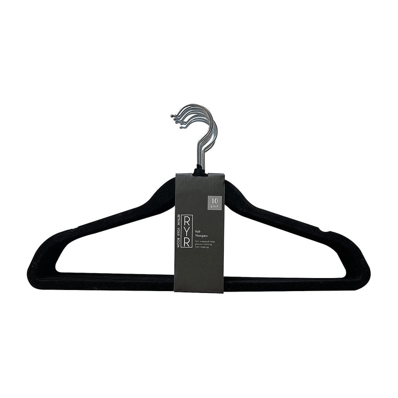 10 Pack Velvet Coated Hangers - Non-Slip, Space-Saving, And Durable Closet Organ