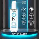 Water-Based Premium Personal Lubricant | Long Lasting, Ph Balanced, Hypoallergenic, Condom Safe Lube for Men, Women, and Couples, 8 fl oz Visit the Turn On Store