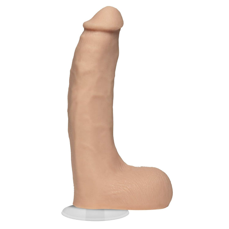 Signature Series - Chad White - 8.5 Inch Realistic Ultraskyn Dildo With Removable Vac-U-Lock Suction Cup - F-Machine & Harness Compatible, For Adults Only, Vanilla