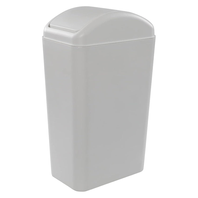 14L Slim Plastic Trash Can For Narrow Spaces At Home Or Office, Kitchen, R