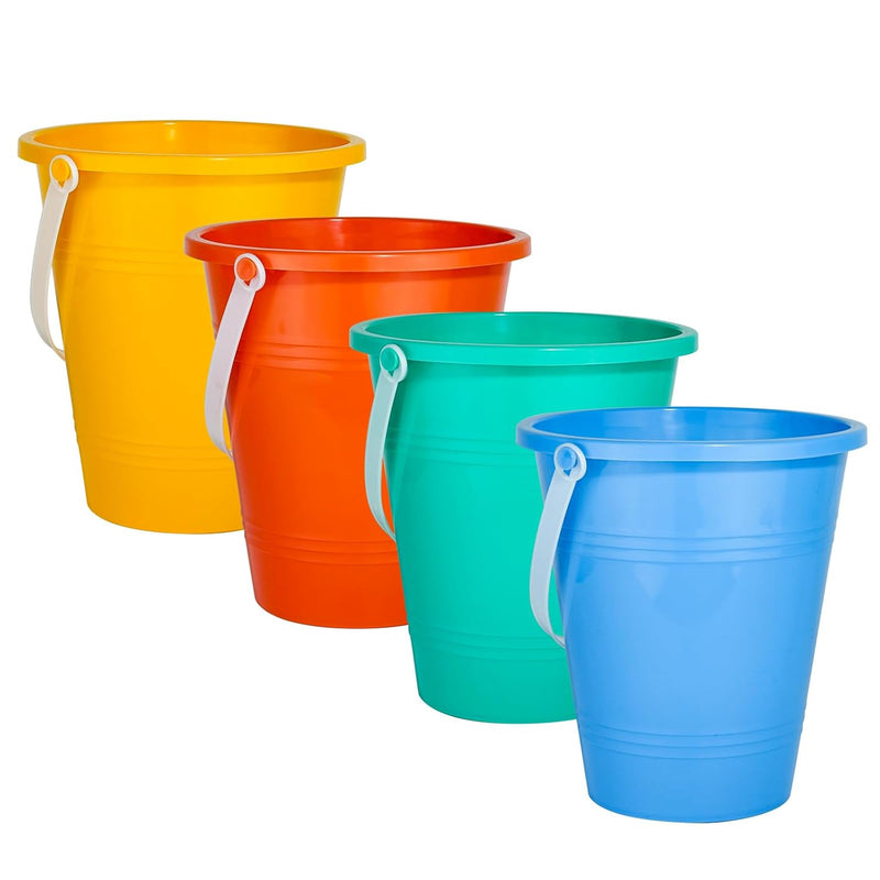 8 Inch Large Sand Beach Buckets Pail,Sand Bucket Water Bucket For Beach Fun