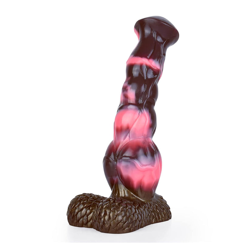 Realistic Horse Dildo For Women,Large Pink Black Horse Dildos With Thick Knot, Waterproof Animal Huge Horse Dildo Anal Plug Sex Toys Suitable For Male And Couples Relax