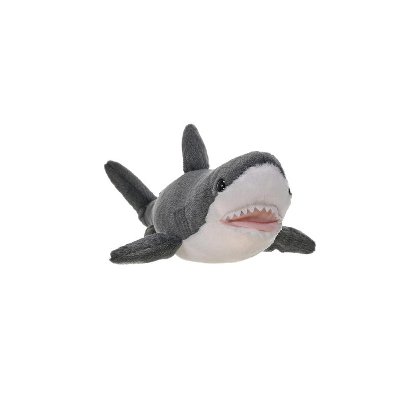 Wild Republic Great White Shark Plush, Stuffed Animal, Plush Toy, Gifts for