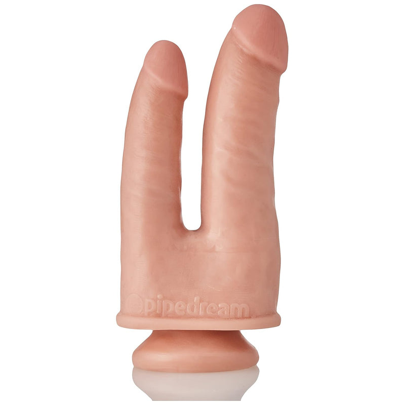 King Cock Plus Dual Density Cock Dildo, Flesh, 8"