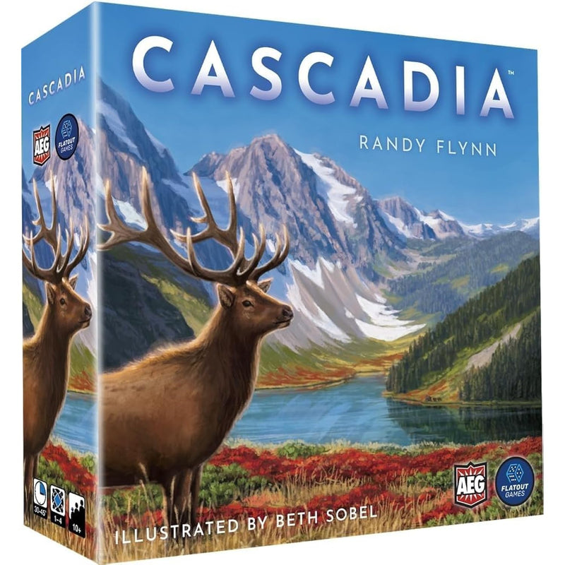 & Flatout Games Cascadia Award Winning Board Game Set In The Pacific Northw