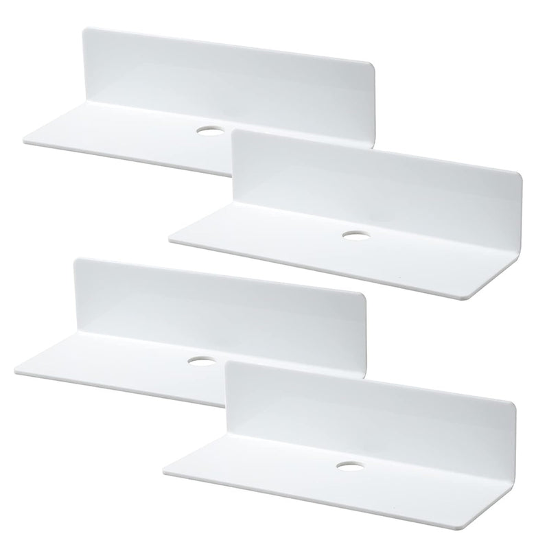 4 Pcs Acrylic Floating Shelves, Small Shelf For Wall No Nails Self Adhesive Shel