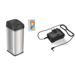 13 Gallon Pet-Proof Sensor Trash Can & Ac Power Adapter For Automatic Sensor Tra