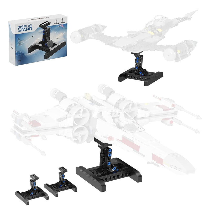 (2 Pack) Display For Lego X Wing Fighter 75301 Building Kits, Bracket For L