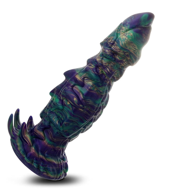 9.84" Huge Monster Dildo For Women, Fantasy Soft Silicone Dildo Animal Wolf Dog Knot Penis With Strong Suction Cup, Thick Anal Dildos Adult Sex Toy For Couple Men