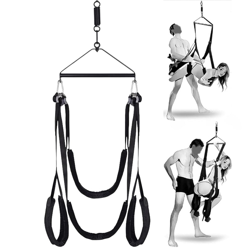 360 Degree Sex Swing For Adults Couple Sex Toys Comfortable Adult Sex Restraining Set Adult Tools Bondage Restraints Bdsm Set Adjustable Straps For Couples Lovers