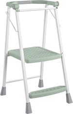 2-Step Kitchen Stepper™ Adult Folding Step Stool, Kids Folding (Steel/Resin)