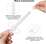 Lube Applicator Syringe with Precise Scales, 6.5” Personal Lubricant Shooter with Air-Proof Silicone Cap, Reusable Durable Applied for Men, Women & Couples Visit the Acvioo Store