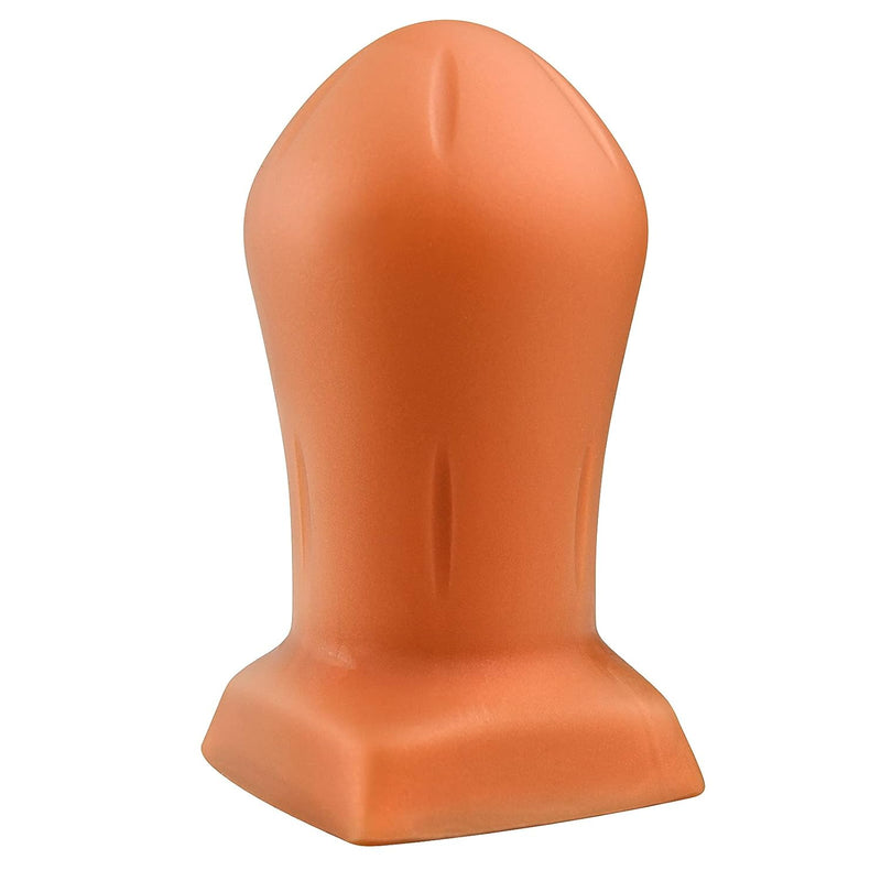 Ultra Soft Anal Plug, Liquid Silicone Butt Plug With Strong Suction Cup Base, G-Spot Stimulation Vaginal Massage Prostate Masturbation For Women And Men (Large)