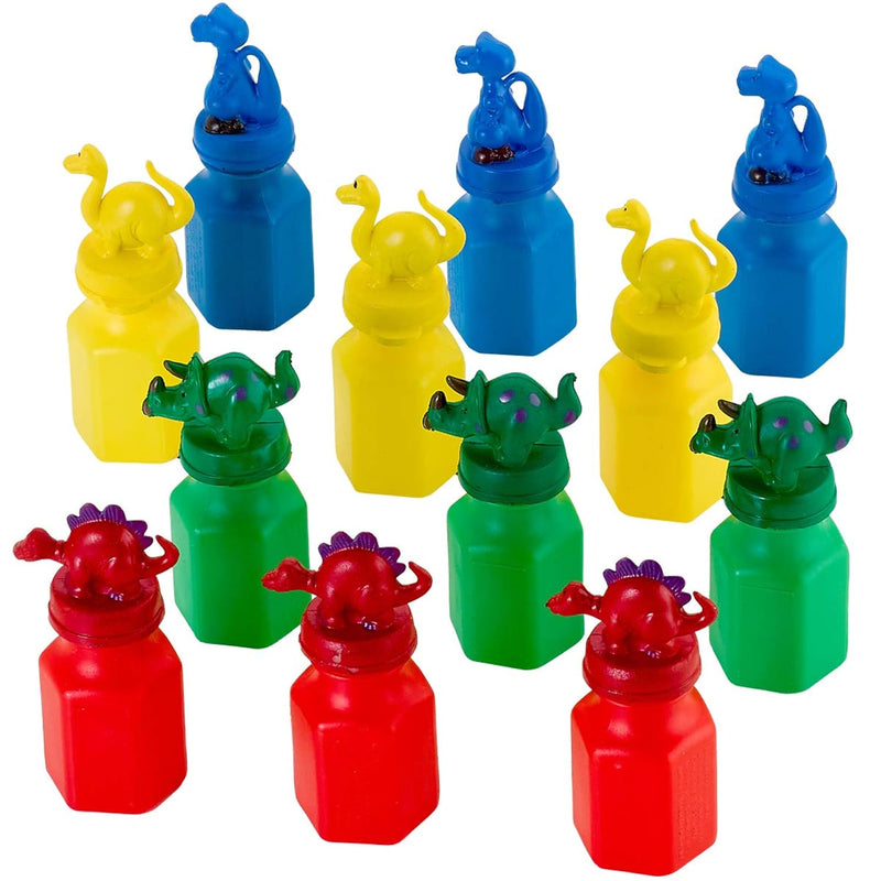 12 Pcs Dinosaur Bubbles Bottles Dinosaur Party Favor Bubbles For Birthday Part