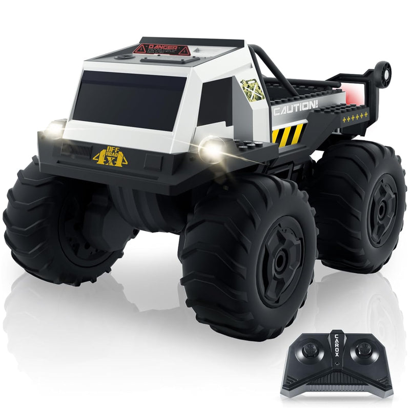 1:16 Amphibious Remote Control Car, 2.4Ghz Waterproof Rc Monster Truck With Bu