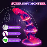 Monster Dildo Vibrator Adult Sex Toys, 8.6'' Fantasy Dragon Dildo with Suction Cup Vibranting Dildo Realistic 2 Knots & 10 Vibration, Anal Dildo Thick G Spot Dildos Prostate Toy for Women Couple Play