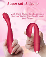 G Spot Vibrator Sex Toys for Women - Wand Vibrator Adult Female Sex Toys Personal Massager with 10 Powerful Vibrations & Heating Function, Vibrating Dildo for Clitoris Vagina and Anal Stimulation