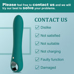 G Spot Vibrator Dildo with 10 Vibration Modes, Soft Silicone Powerful Vibrating Massagers for Clitoral Vagina and Anal Stimulation, Adult Sex Toys for Women or Men(Green)