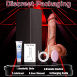 Sex Toys Thrusting Dildo Vibrator - 8.7" Thrusting Vibrator Adult Toys Realistic Dildos Sex Toys for Women, G Spot Vibrator Huge Dildo Anal Plug for Male Sex Toy with Remote Contorl & Suction Cup