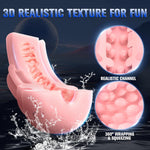 Automatic Male Masturbator, Sucking Male Masturbators Penis Pump with 9 Suction & 10 Vibrating & Heating Mens Male Sex Toys, Hands Free Pocket Pussy Male Stroker, Adult Sex Toys for Men Penis Pumps