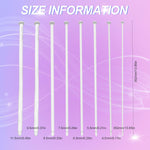 7-Piece Silicone Urethral Sound Set – Urinary Dilators for Male Stimulation