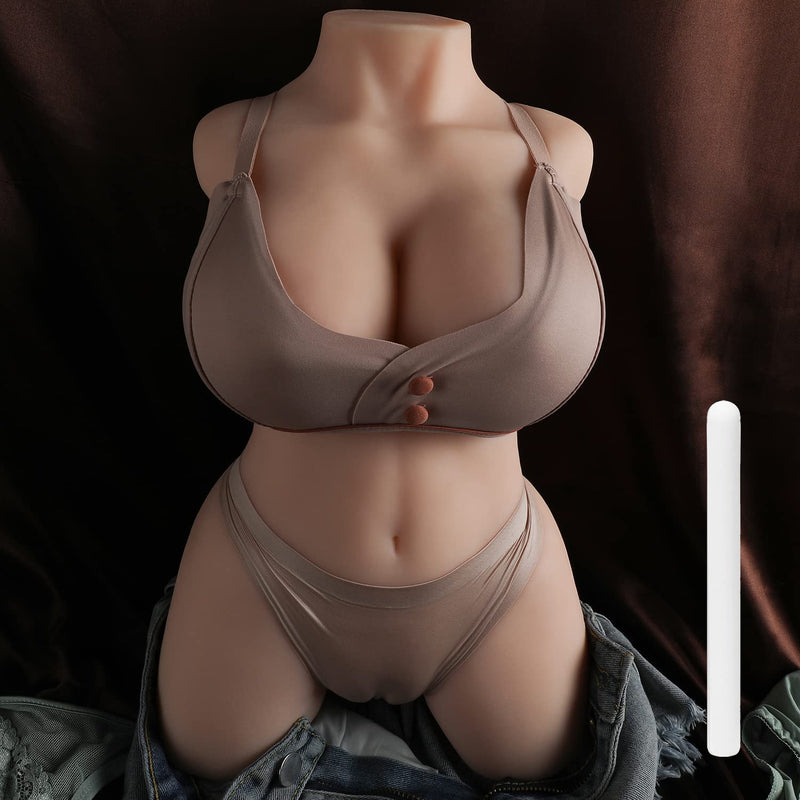 9.9 Lb Realistic Sex Doll For Men, Sexy Female Torso Doll Adult Toys With Big Boobs Butt Ass Male Masturbator, Lifelike Body Love Dolls Pocket Pussy Sex Toys For Vaginal Anal Breast Sex