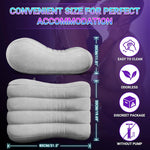 Sex Pillow Couples Sex Toys, Sex Furniture for Bedroom Inflatable Lounge Sex Chair, Sex Wedge Sex Sofa Bedroom, Velvety Anti-Leak Valve Sex Bed Things Cushion, Couple Female Adult Sex Toys