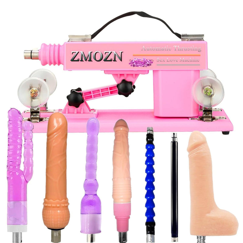 Automatic Sex Machine With Dildo Attachments, Adjustable 3Xlr Thrusting Sex Machines Sex Toys For Women Men And Couples