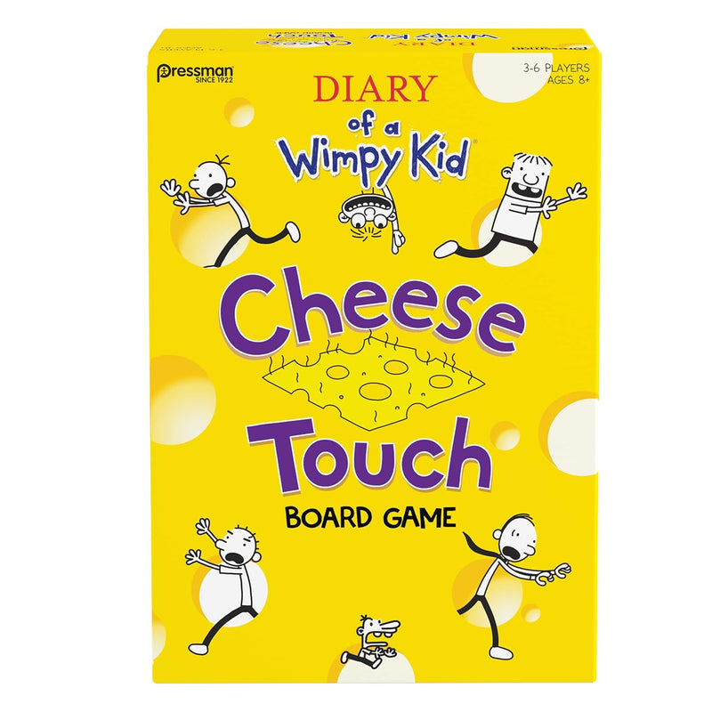 Diary of a Wimpy Kid Cheese Touch Game - Race to The Finish While Learning