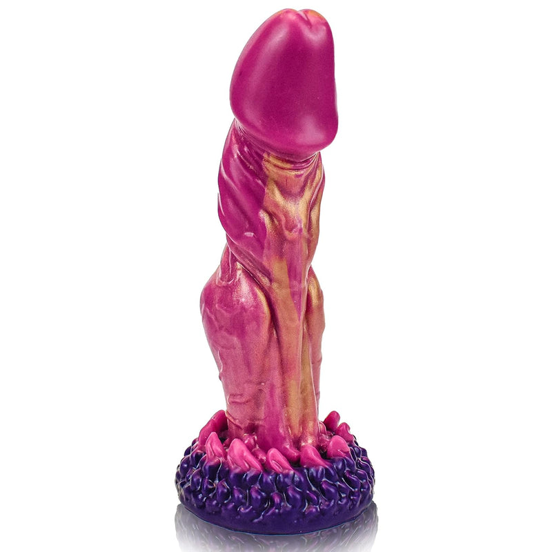 8.7In Monster Dildo With Knot, Silicone Alien Dildo Fantasy Toy Horse Dildo, Dragon Dildo With Suction Cup, Huge Anal Sex Toy Dog Dildo Hands-Free Play For Beginner Advanced Male Female Couples