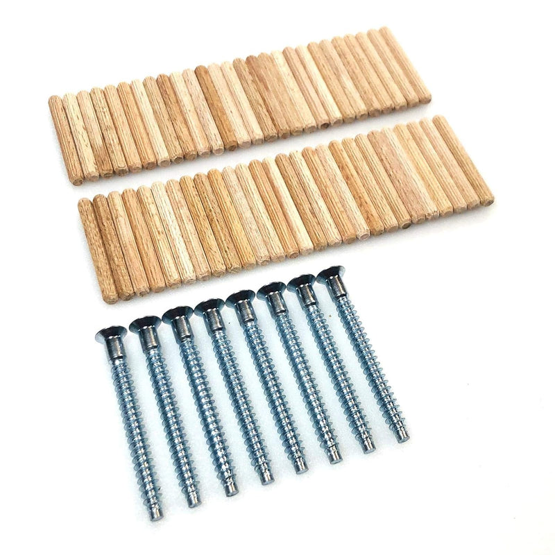 Hardware Kit Compatible With Ikea Kallax 4 X 4 Shelf Unit 003.601.44 - All Screw