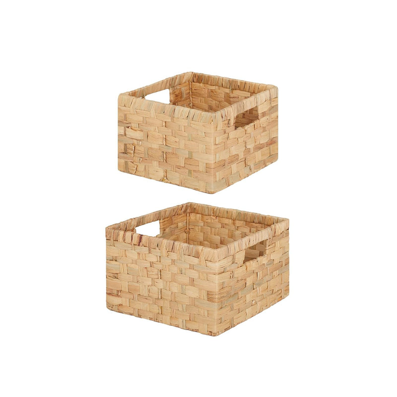 Water Hyacinth Storage Baskets, Handwoven Wicker Baskets For Storage, Decorative