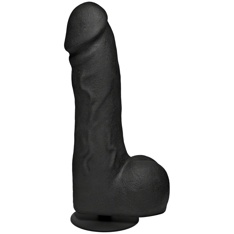 Kink By The Really Big Dick Dildo - 12 Inches Long And 10.25 Inches Wide - Dual Density Ultraskyn Dildo With Xl Removable Vac-U-Lock Suction Cup - Made In America - Black