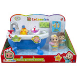 Musical Bathtime Playset - Plays Clips Of The ‘Bath Song’ - Features 2 Color Change Figures (Jj & Tomtom), 2 Toy Bath Squirters, Cleaning Cloth – Toys For Kids, Toddlers, And Preschoolers