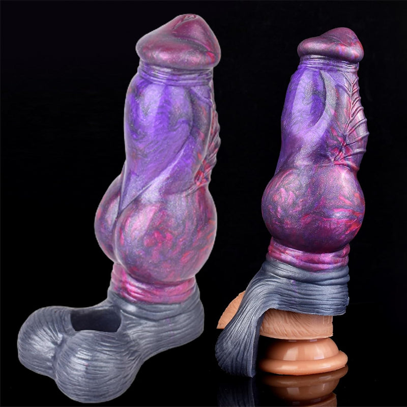 Monster Penis Extender Sleeve With Cock Ring: Male Penis Sleeve Enlarger Silicone Penis Cover Adult Sex Toy, Knot Penis Sheath For Men