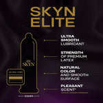 Elite – 36 Count – Ultra-Thin, Lubricated Latex-Free Condoms