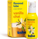 Hello Cake Vanilla Chai Flavored Personal Lubricant - Water-Based Lube - No Aftertaste, Easy Clean-Up - Vegan, Sugar-Free, Gluten-Free, & Hormone-Free - 1.7 fl oz