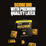 Magnum Lubricated Large Condoms, Comfortable and Smooth Lubricated Condoms for Men, America’s Number One Condom, 36 Count Pack